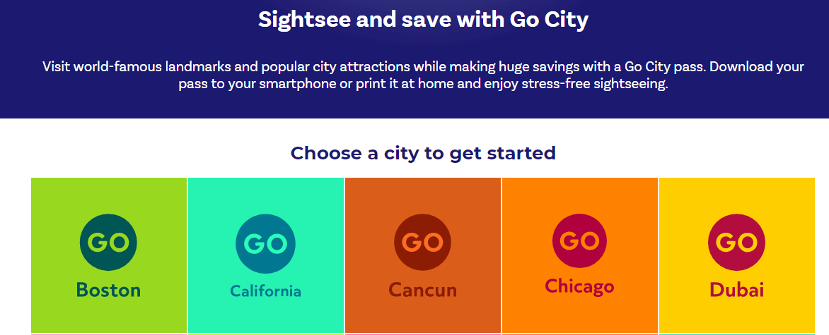 Go City Pass 10月專屬9折優惠碼2019，最新Go City pass優惠券/折扣碼，Go City玩法介紹